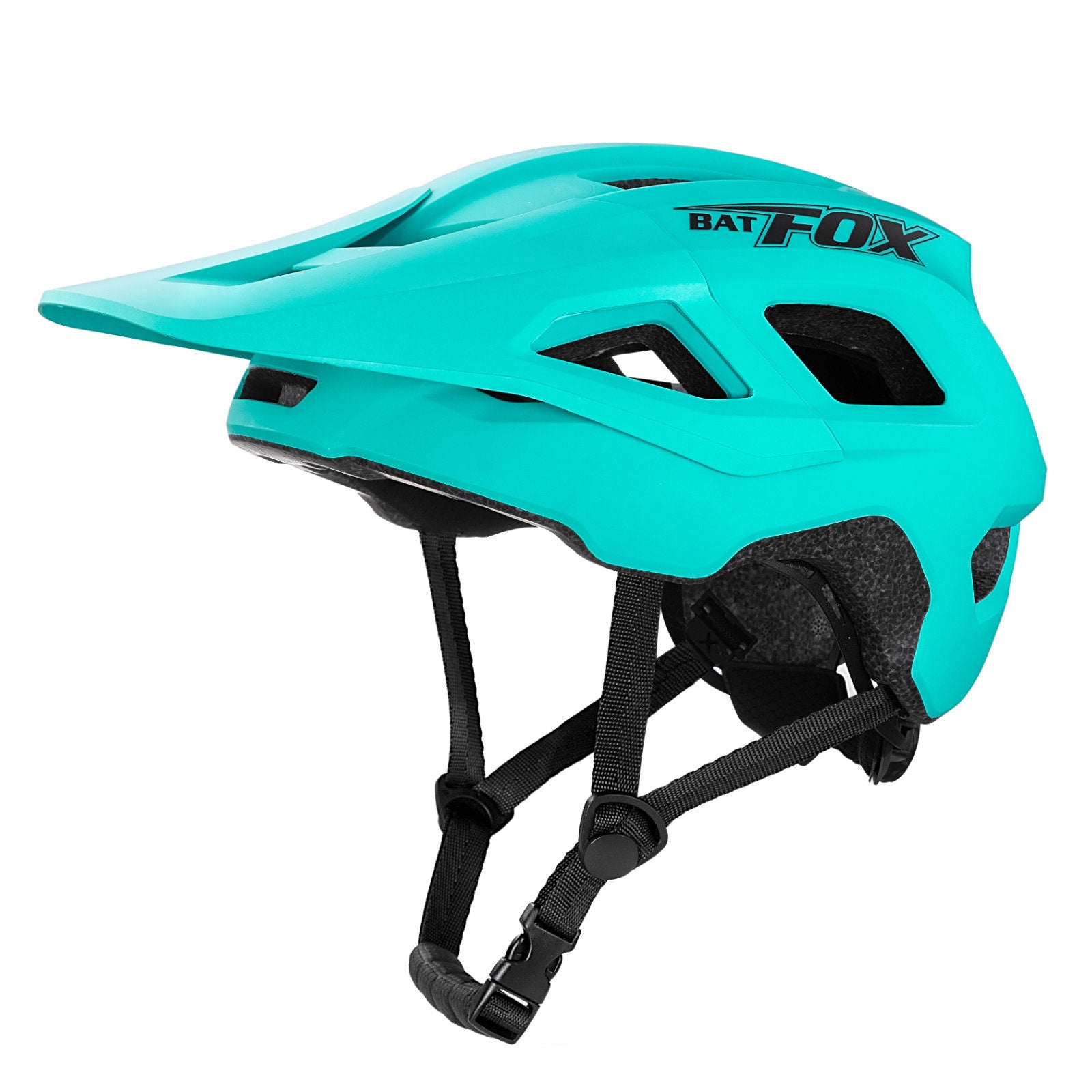 CASCO MTB BATFOX CON LUZ RECARGABLE
