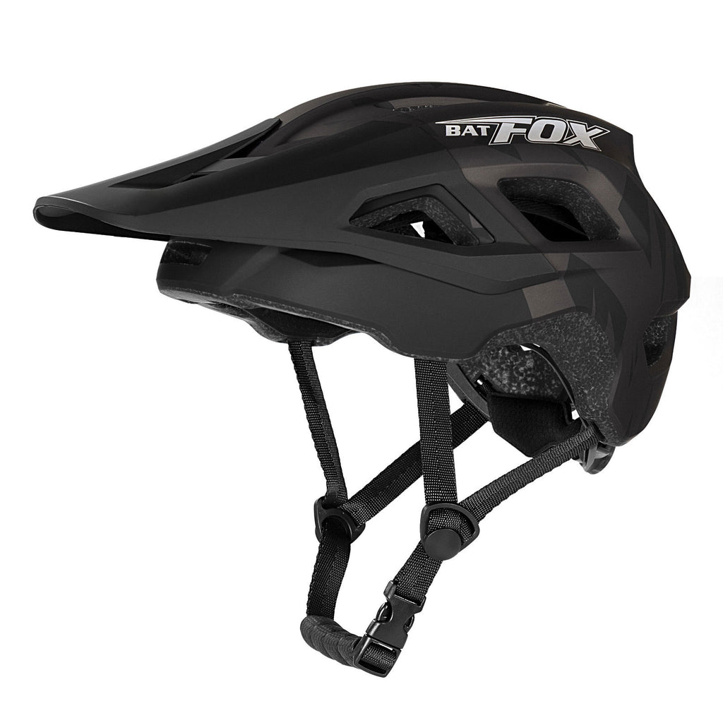 CASCO MTB BATFOX CON LUZ RECARGABLE