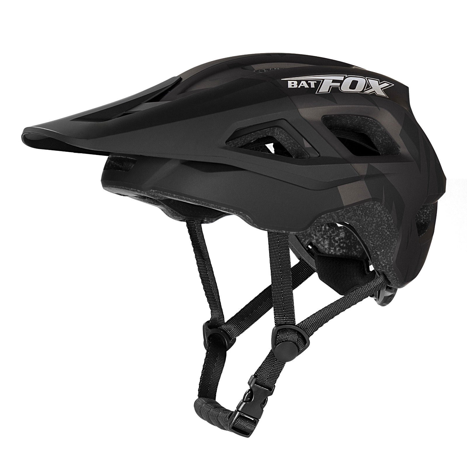 CASCO MTB BATFOX CON LUZ RECARGABLE