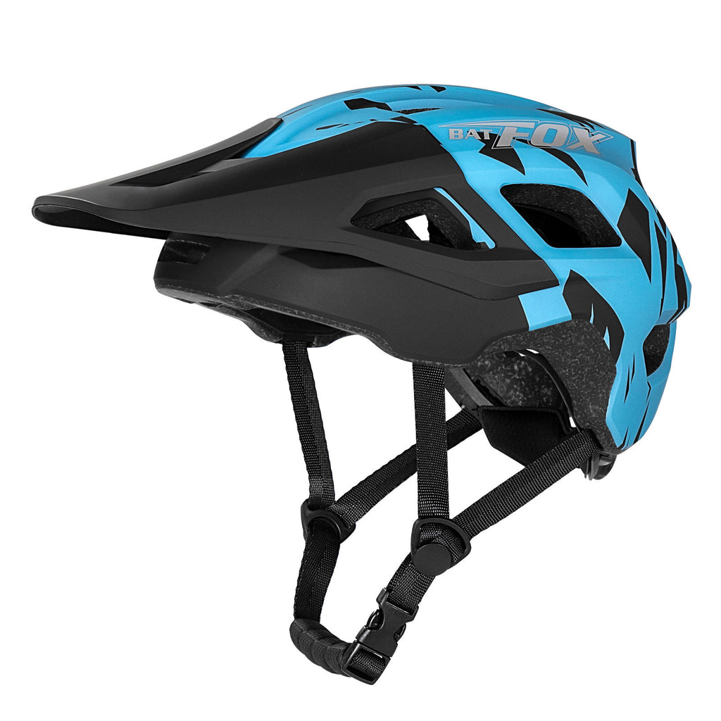 CASCO MTB BATFOX CON LUZ RECARGABLE