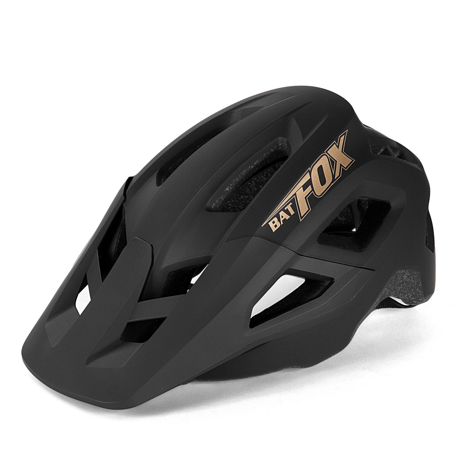 CASCO MTB BATFOX CON LUZ RECARGABLE