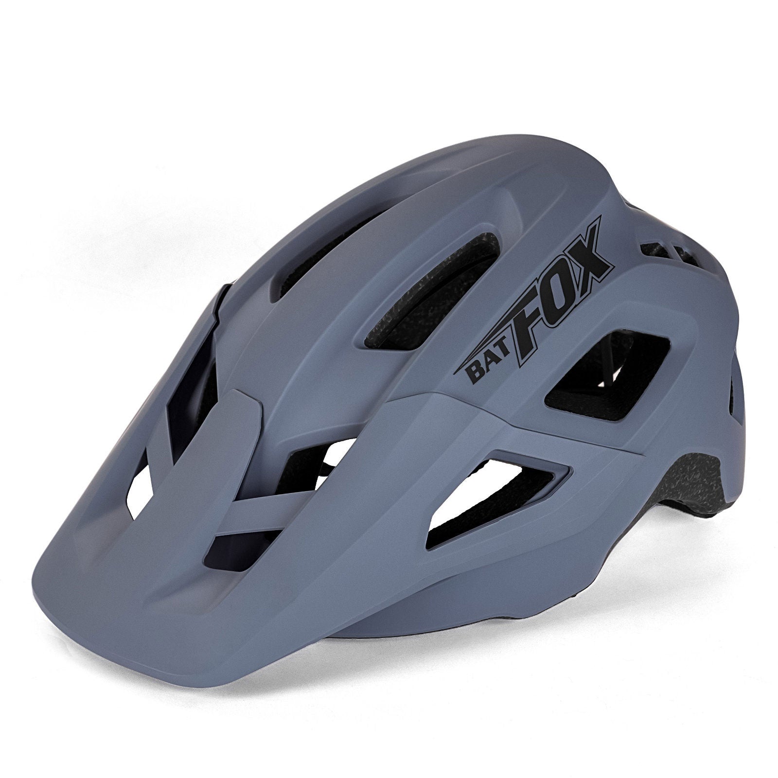 CASCO MTB BATFOX CON LUZ RECARGABLE