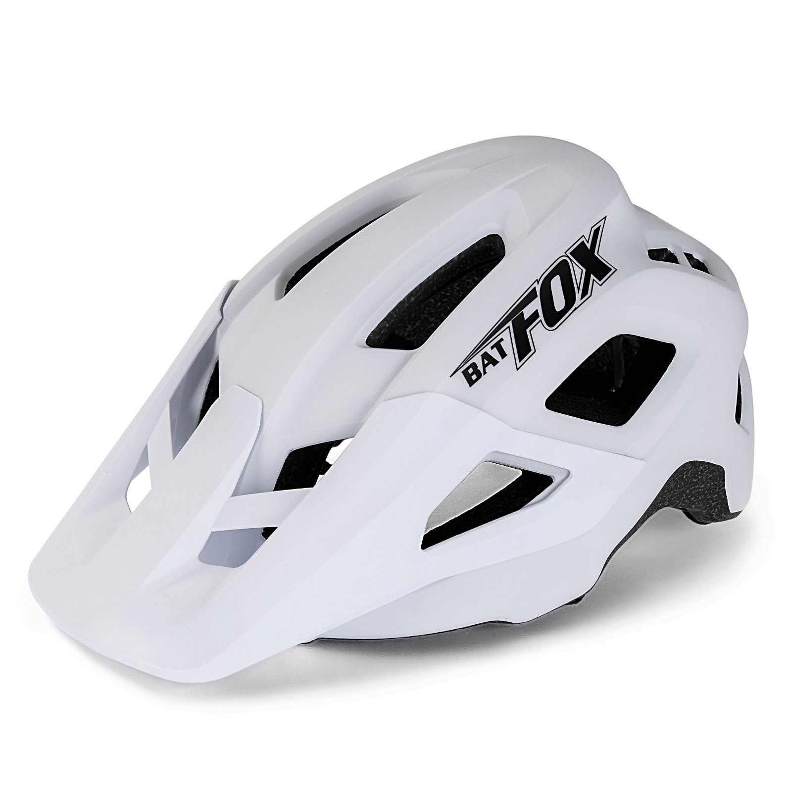 CASCO MTB BATFOX CON LUZ RECARGABLE