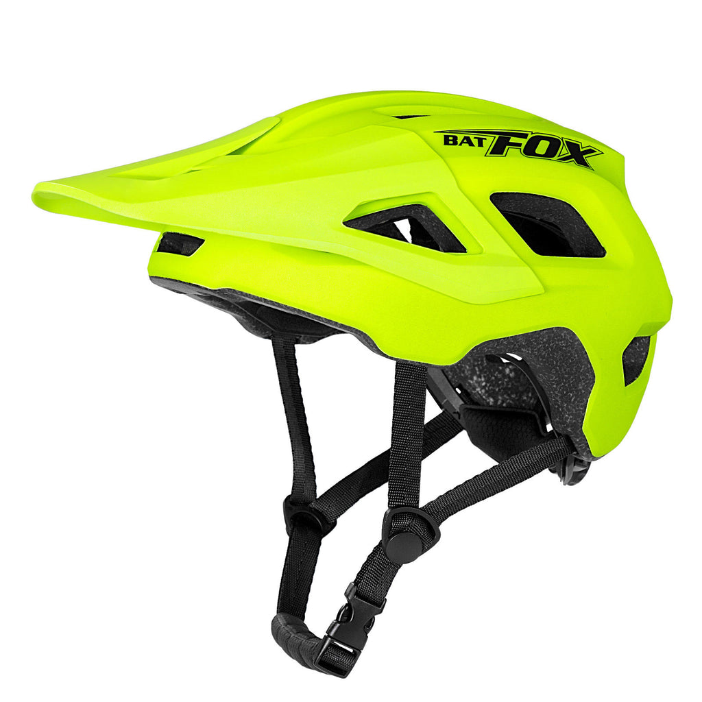 CASCO MTB BATFOX CON LUZ RECARGABLE