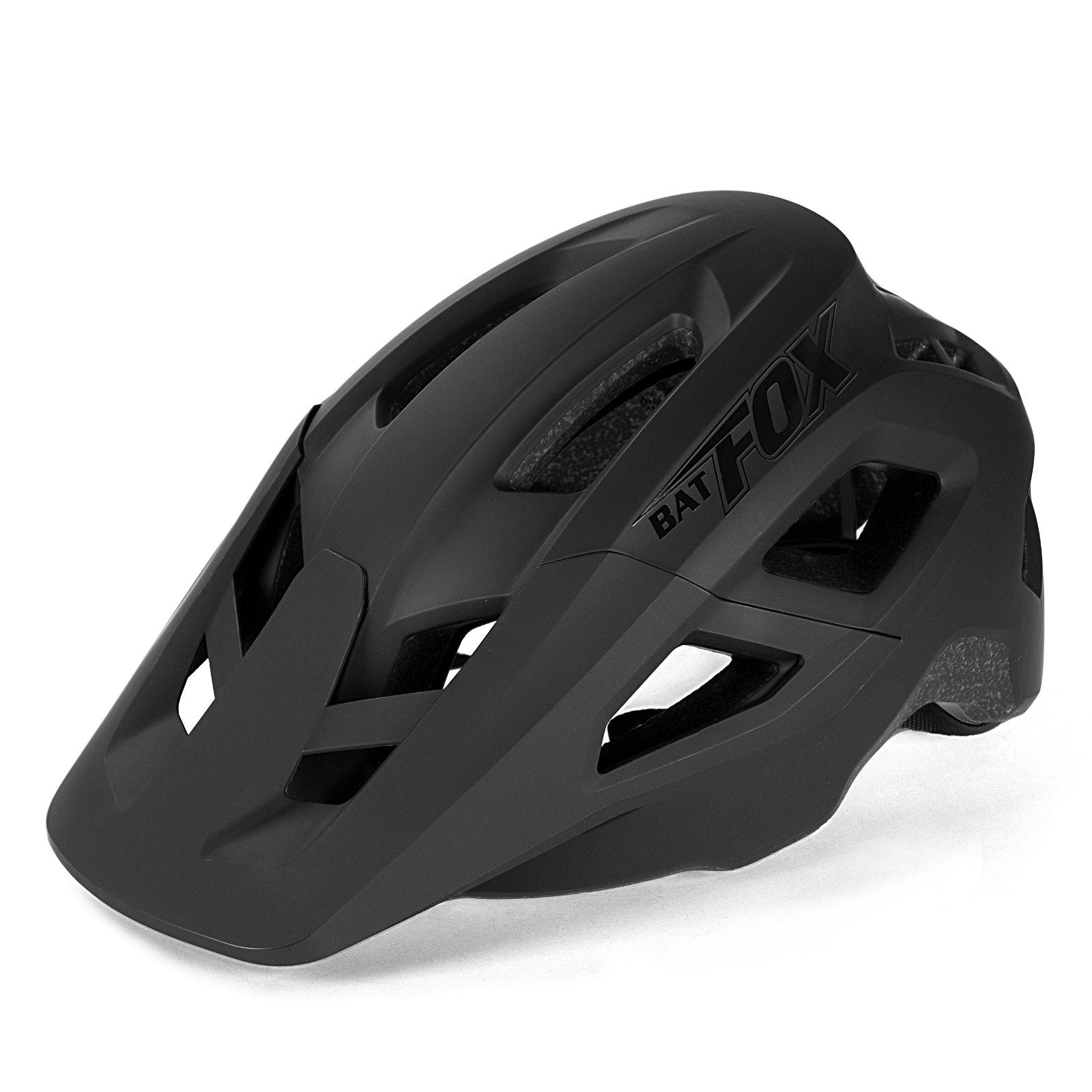 CASCO MTB BATFOX CON LUZ RECARGABLE