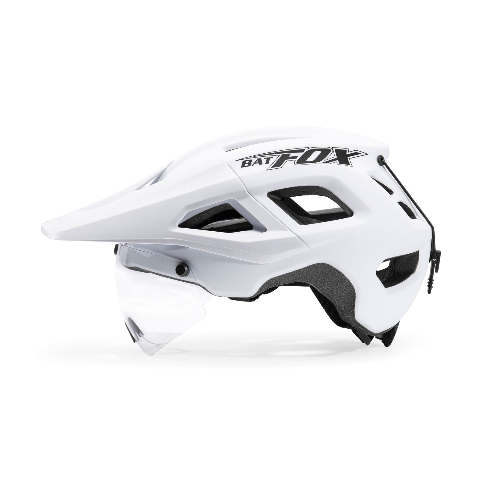 CASCO MTB BATFOX CON LUZ RECARGABLE